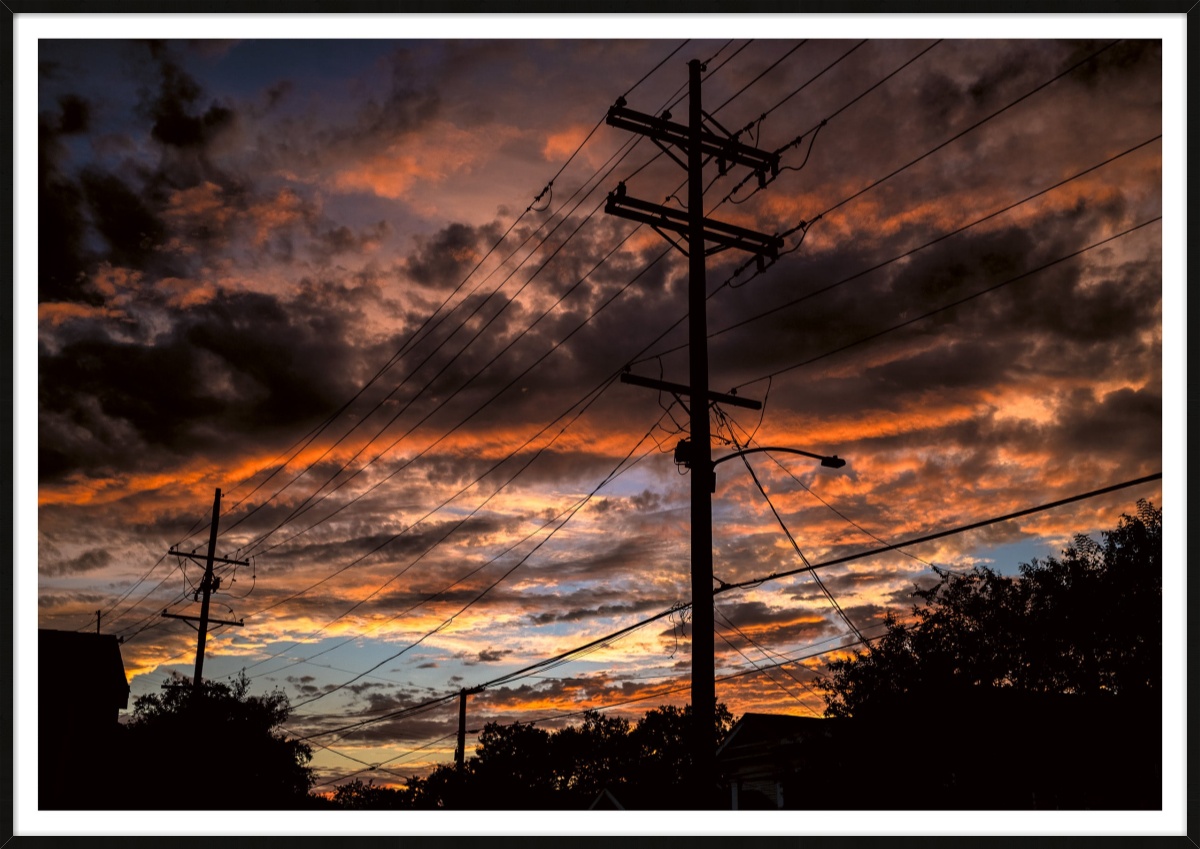 Autumn Lines - Framed Preview